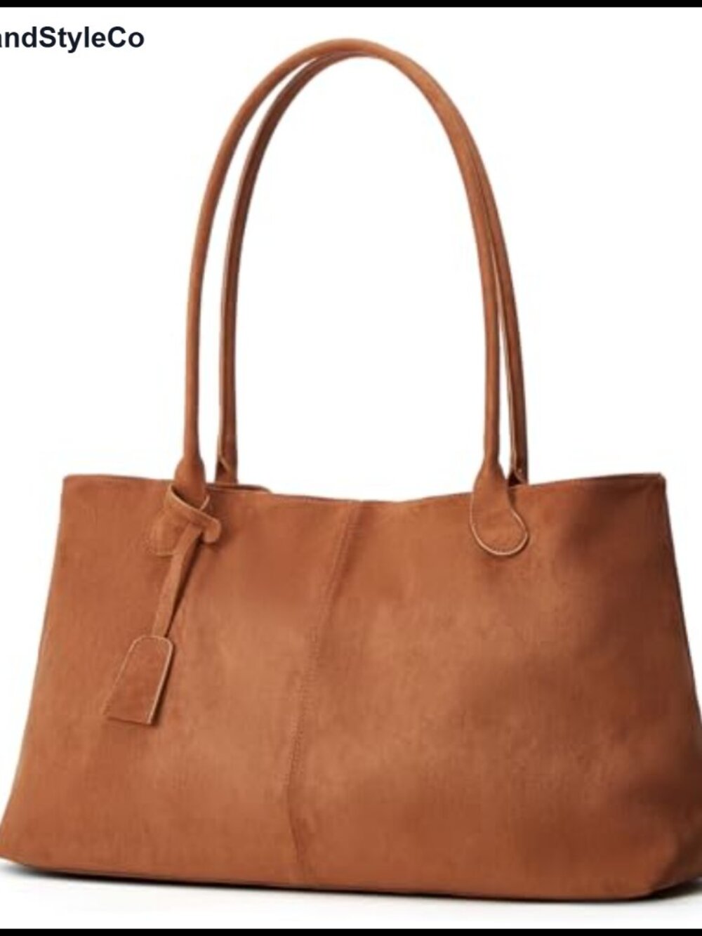 Faux Suede Shoulder Bag Women Retro Hobo Tote Handbag Satchel Large Capacity